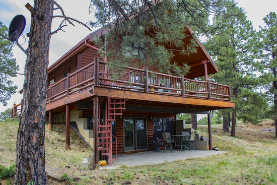 Log Cabin/Home and Acreage for Sale near Trinidad Colorado~ - Santa Fe Trail Ranch LOT-C32 UNIT-5- (33082, Tall Timber Trace)
